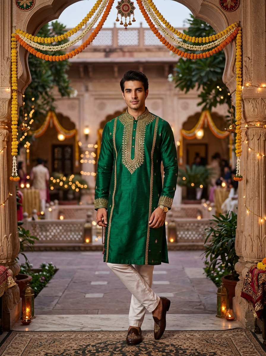 Festive Heritage - Embroidered Panjabi